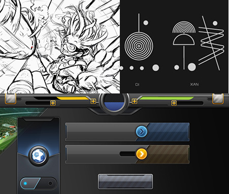 庄闲游戏UI设计